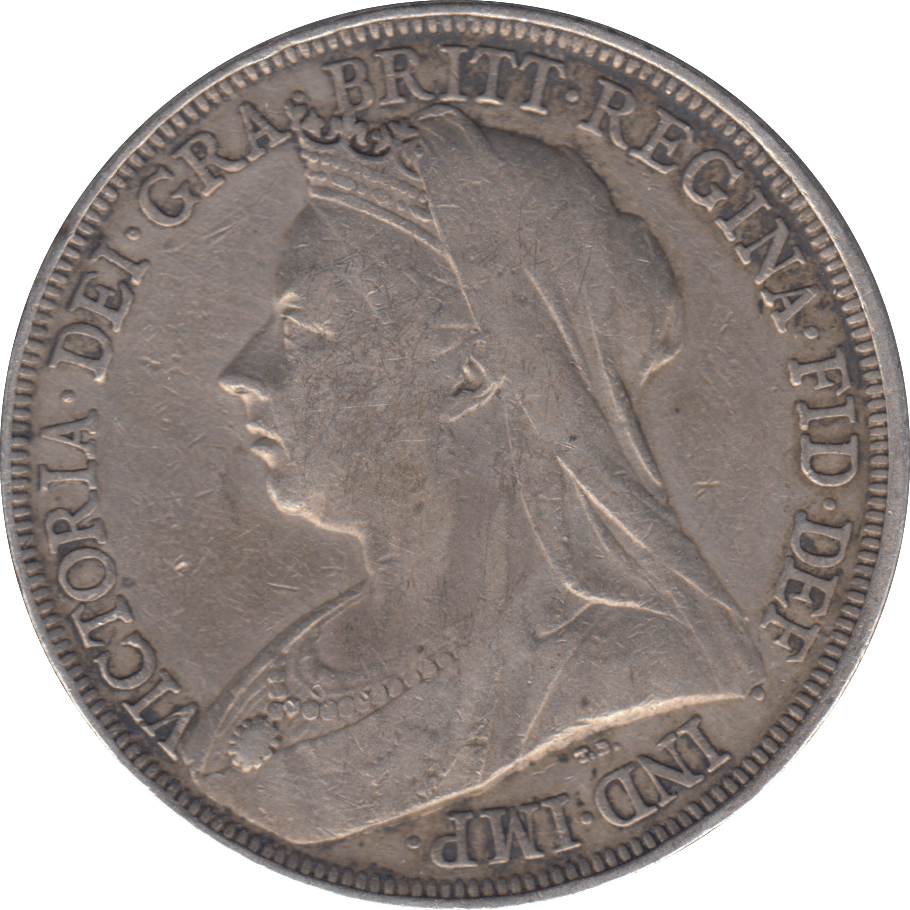 1895 CROWN ( FINE ) - CROWN - Cambridgeshire Coins