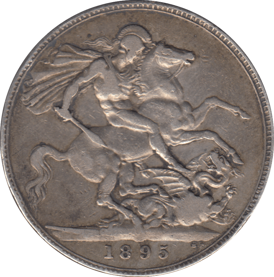 1895 CROWN ( FINE ) - CROWN - Cambridgeshire Coins