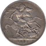 1895 CROWN ( FINE ) - CROWN - Cambridgeshire Coins