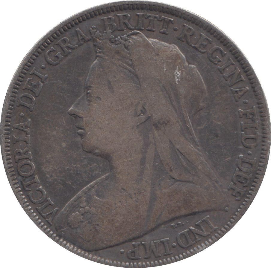 1895 CROWN ( FINE ) - CROWN - Cambridgeshire Coins
