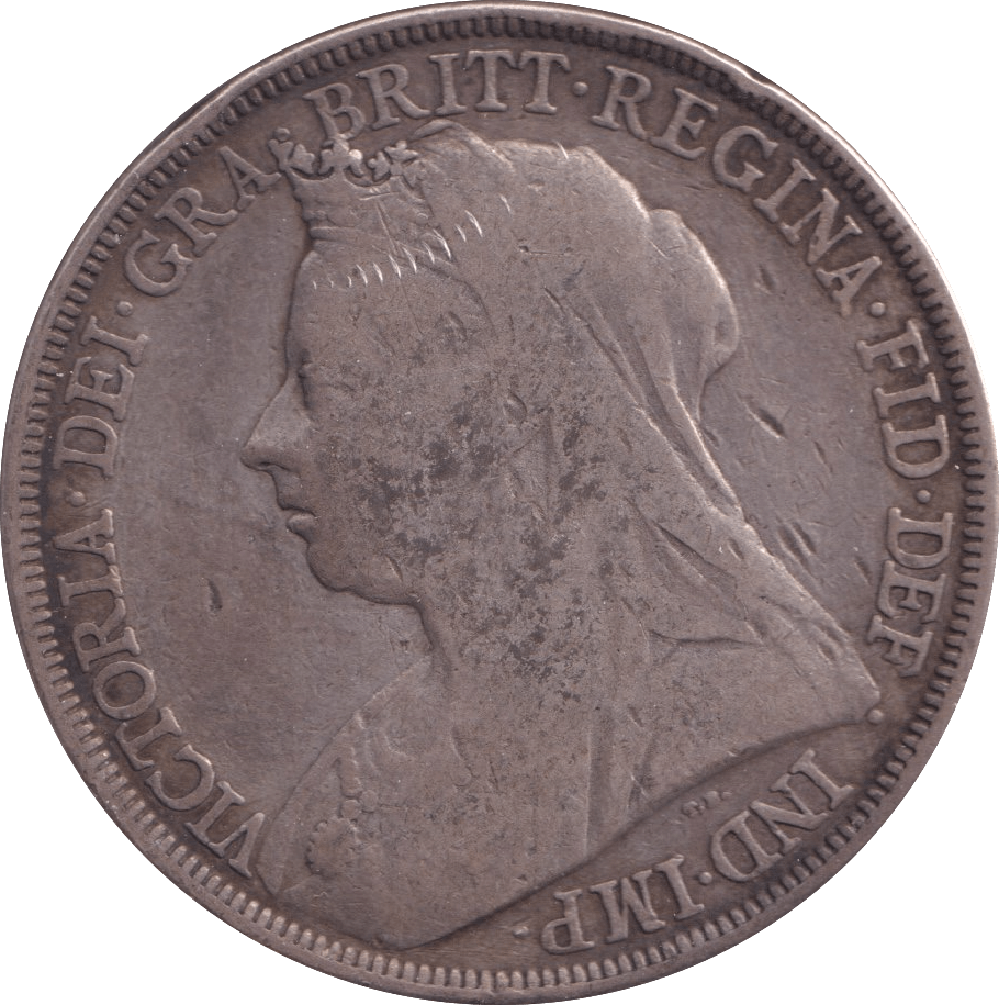 1895 CROWN ( FINE ) - Crown - Cambridgeshire Coins