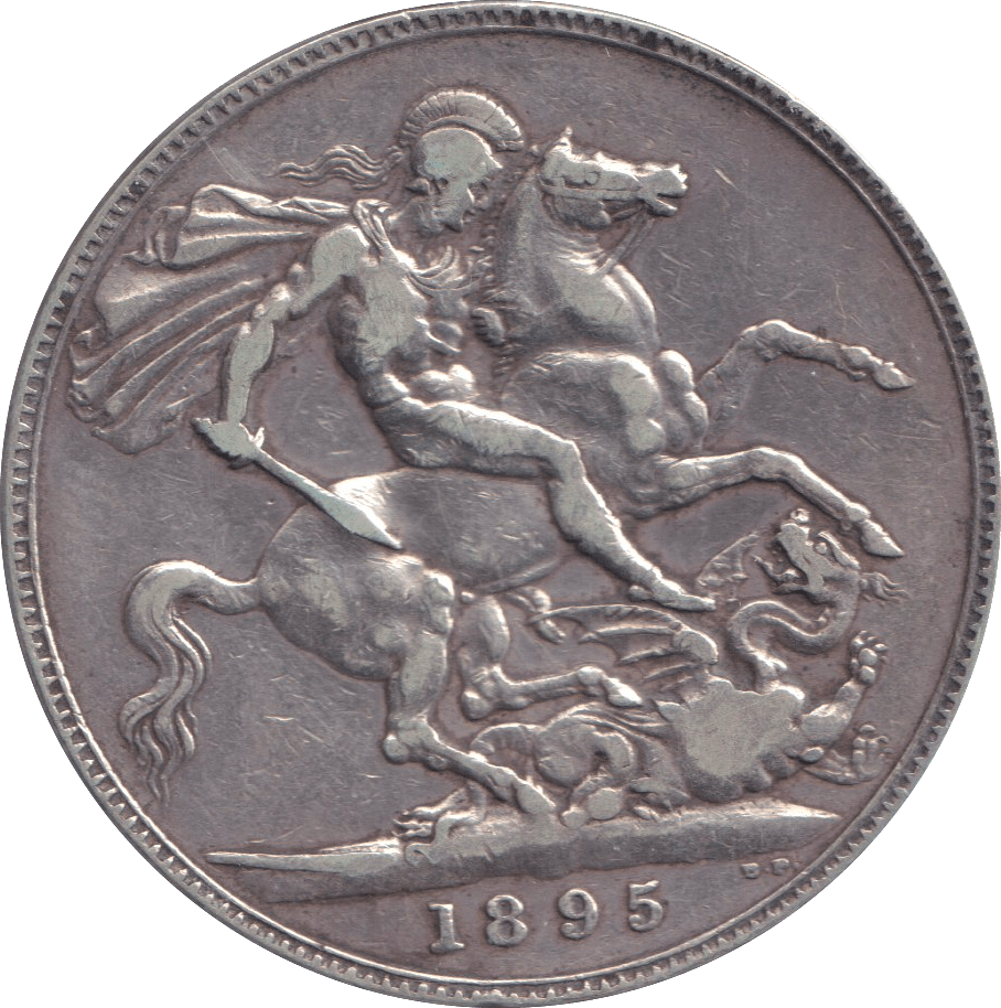 1895 CROWN ( FINE ) - CROWN - Cambridgeshire Coins