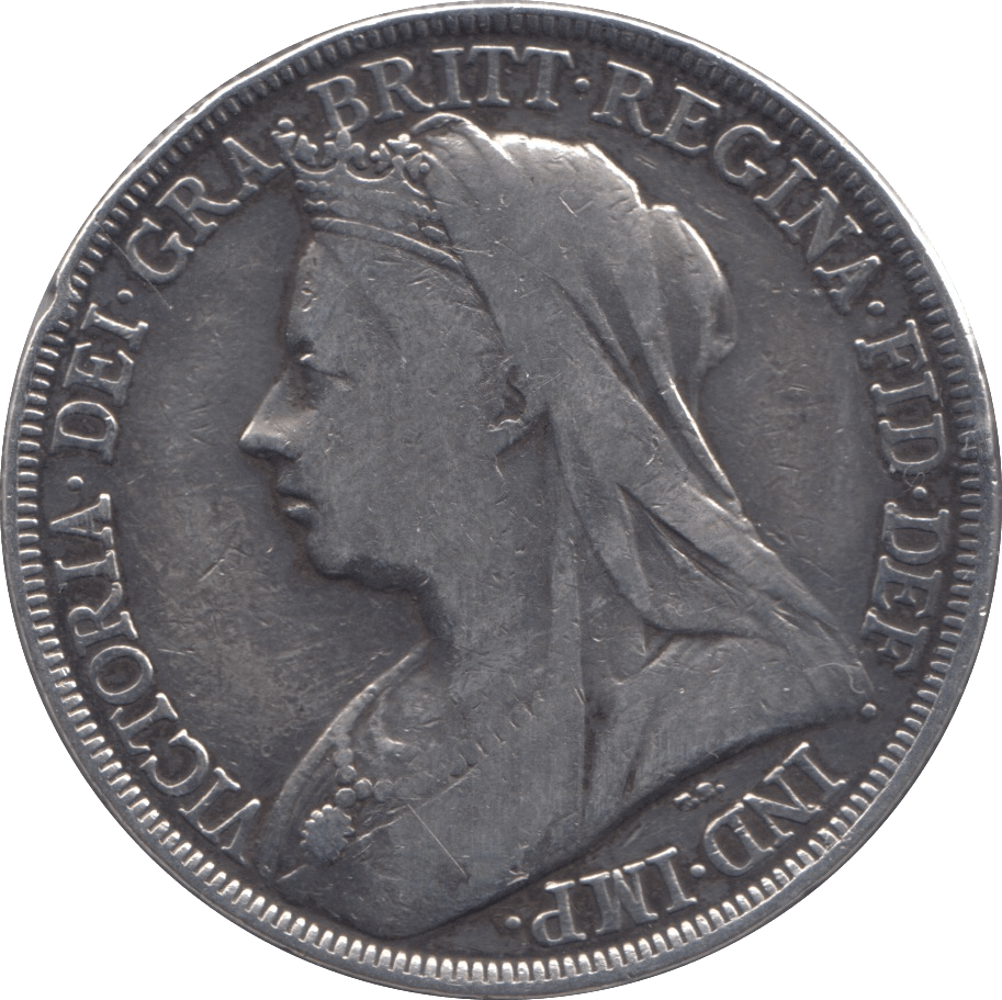 1895 CROWN ( FINE ) - CROWN - Cambridgeshire Coins