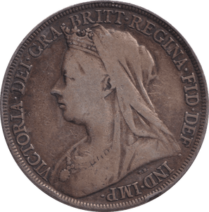 1895 CROWN ( FINE ) - CROWN - Cambridgeshire Coins