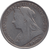 1895 CROWN ( FINE ) - CROWN - Cambridgeshire Coins