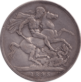 1895 CROWN ( FINE ) - Crown - Cambridgeshire Coins