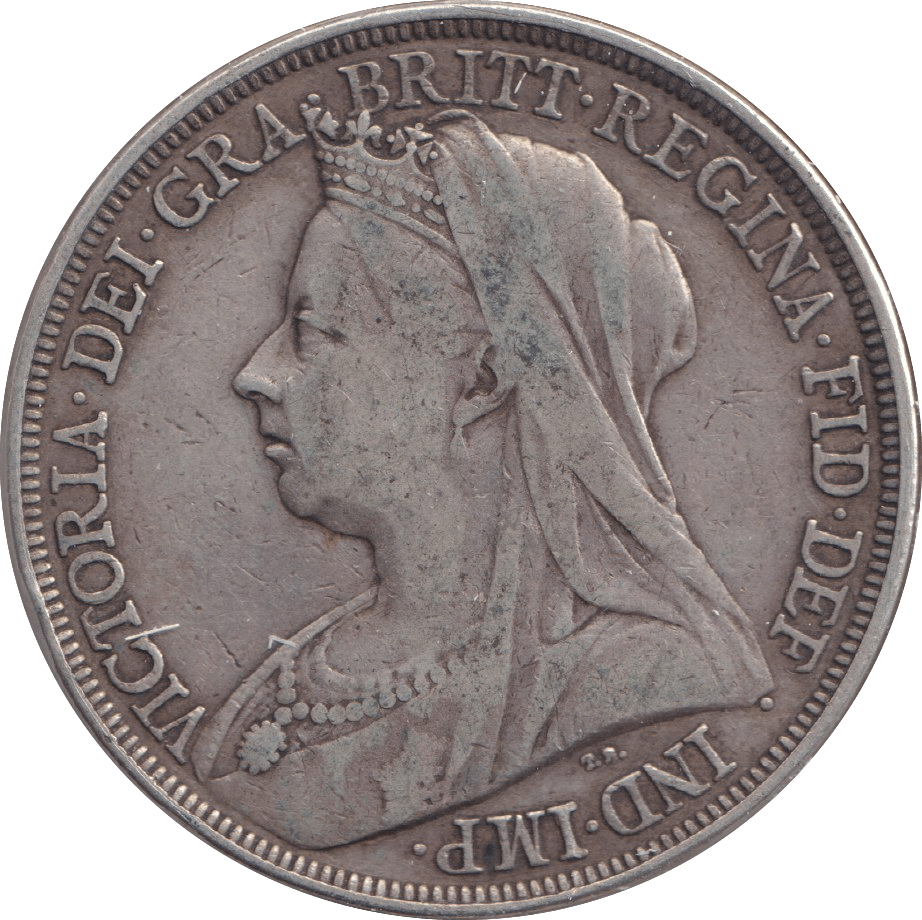 1895 CROWN ( FINE ) - CROWN - Cambridgeshire Coins