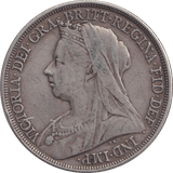 1895 CROWN ( FINE ) - CROWN - Cambridgeshire Coins