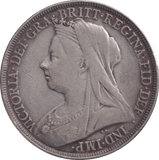 1895 CROWN ( FINE ) - CROWN - Cambridgeshire Coins