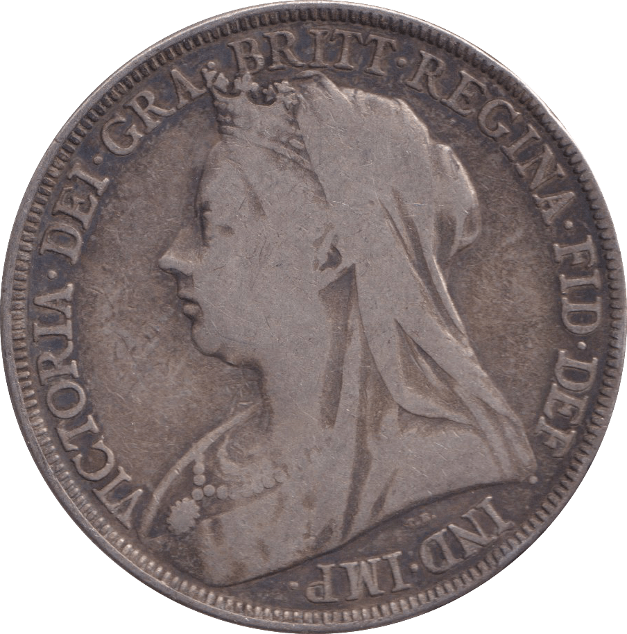 1895 CROWN ( FINE ) - FLORIN - Cambridgeshire Coins