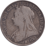 1895 CROWN ( FINE ) - FLORIN - Cambridgeshire Coins