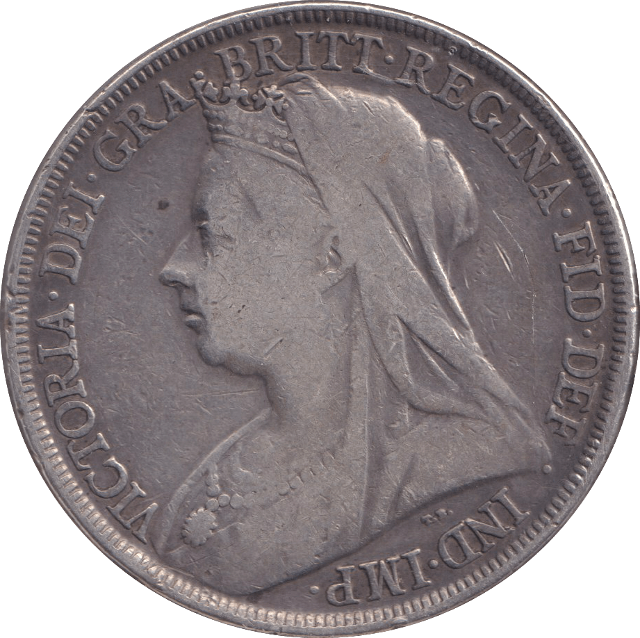 1895 CROWN ( FINE ) LIX - CROWN - Cambridgeshire Coins