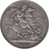 1895 CROWN ( FINE ) LIX - CROWN - Cambridgeshire Coins