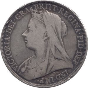 1895 CROWN ( FINE ) LIX - CROWN - Cambridgeshire Coins