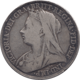 1895 CROWN ( FINE ) LIX - CROWN - Cambridgeshire Coins