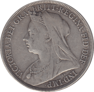 1895 CROWN ( FINE ) LIX - CROWN - Cambridgeshire Coins
