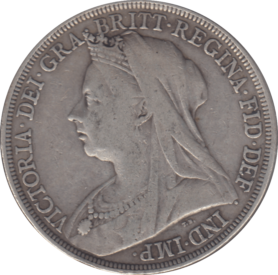 1895 CROWN ( FINE ) LIX - CROWN - Cambridgeshire Coins