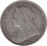 1895 CROWN ( FINE ) LIX - CROWN - Cambridgeshire Coins