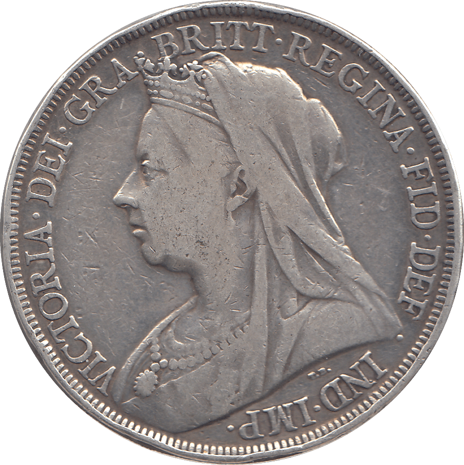1895 CROWN ( FINE ) - WORLD COINS - Cambridgeshire Coins