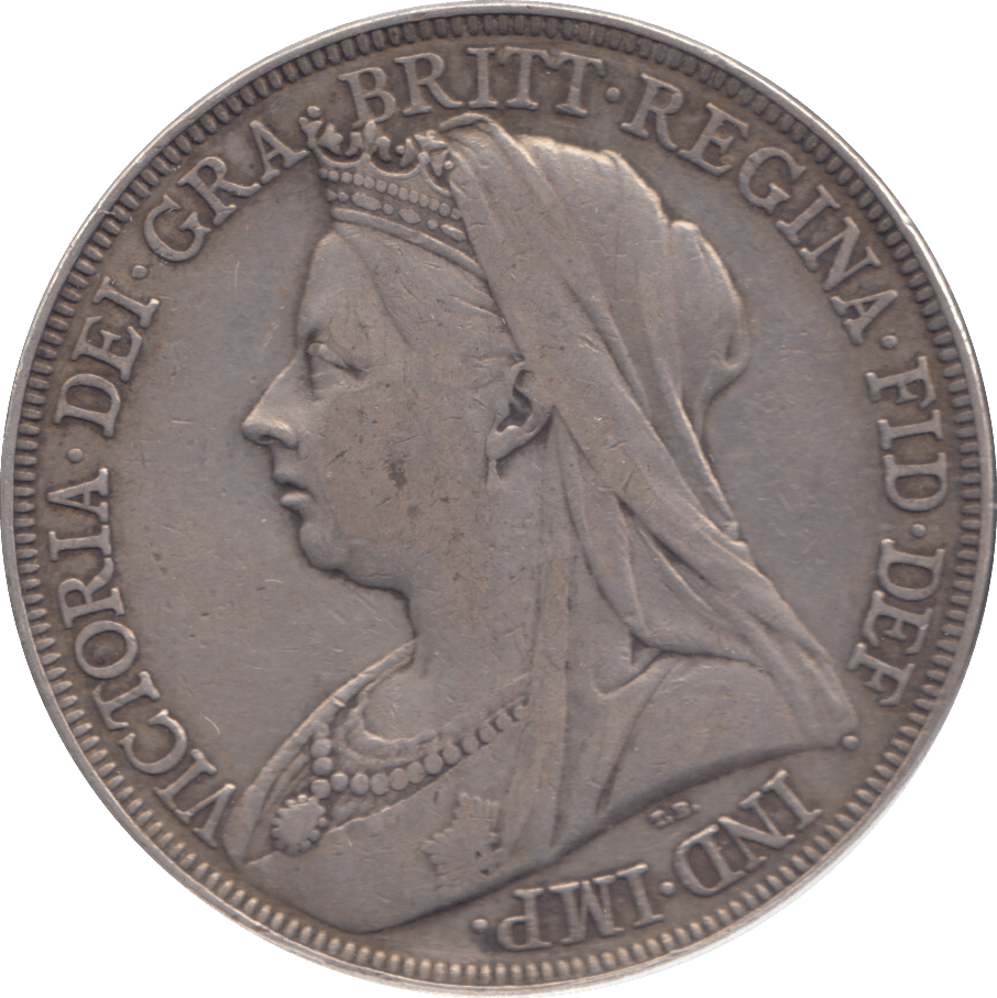 1895 CROWN ( GF ) - CROWN - Cambridgeshire Coins