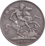 1895 CROWN ( GF ) - CROWN - Cambridgeshire Coins