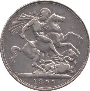 1895 CROWN ( GF ) - CROWN - Cambridgeshire Coins