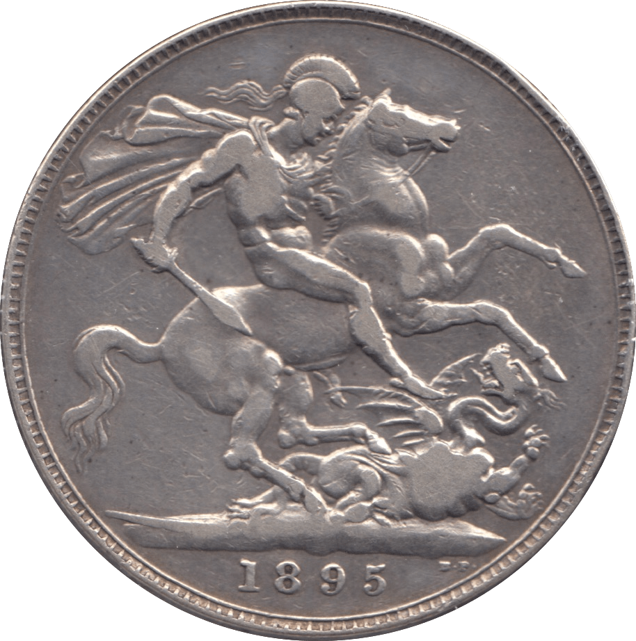 1895 CROWN ( GF ) - CROWN - Cambridgeshire Coins