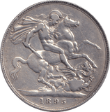 1895 CROWN ( GF ) - CROWN - Cambridgeshire Coins