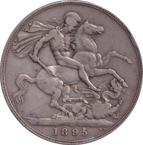 1895 CROWN ( GF ) - Crown - Cambridgeshire Coins