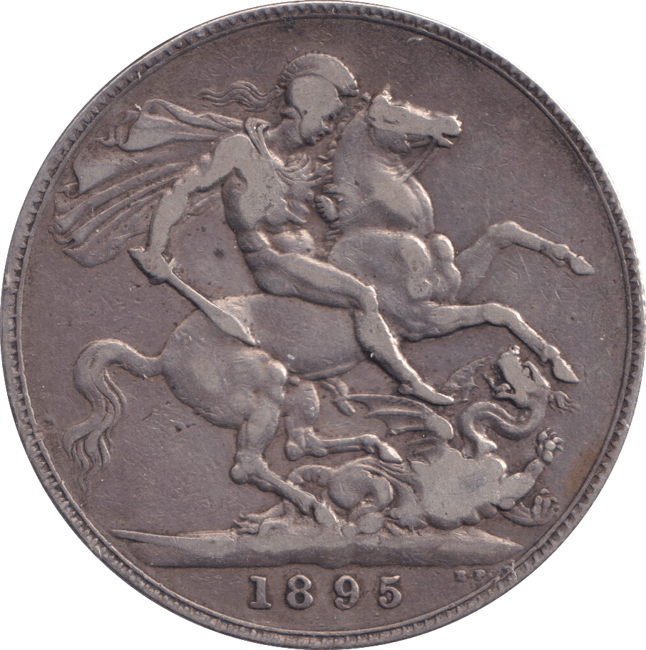 1895 CROWN ( GF ) - CROWN - Cambridgeshire Coins