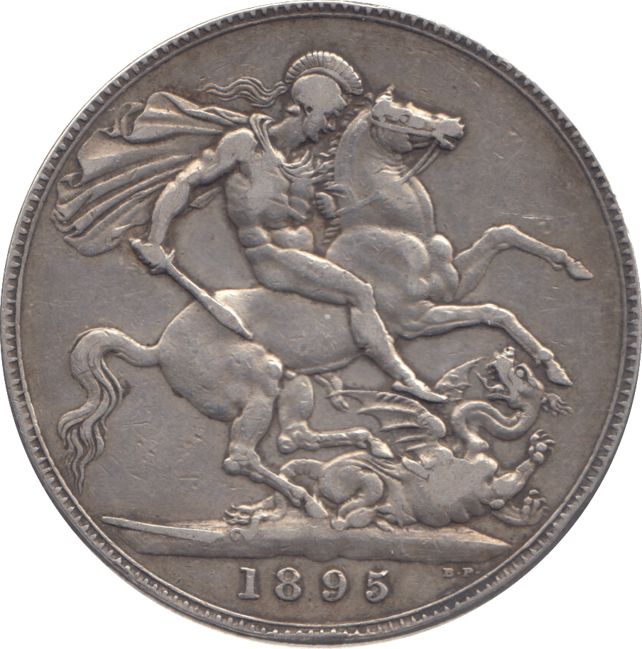 1895 CROWN ( GF ) - CROWN - Cambridgeshire Coins
