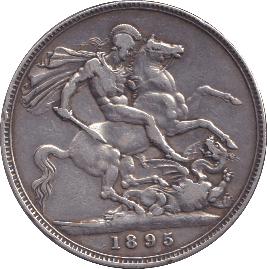 1895 CROWN ( GF ) - CROWN - Cambridgeshire Coins