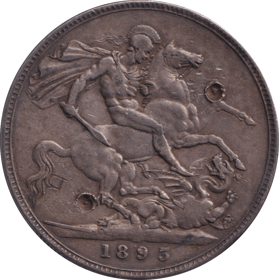 1895 CROWN ( GF ) - CROWN - Cambridgeshire Coins