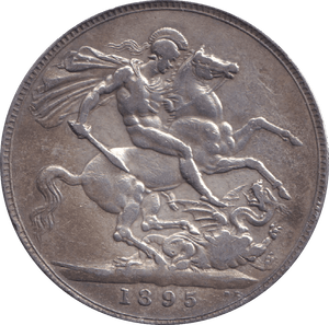 1895 CROWN ( GF ) - CROWN - Cambridgeshire Coins
