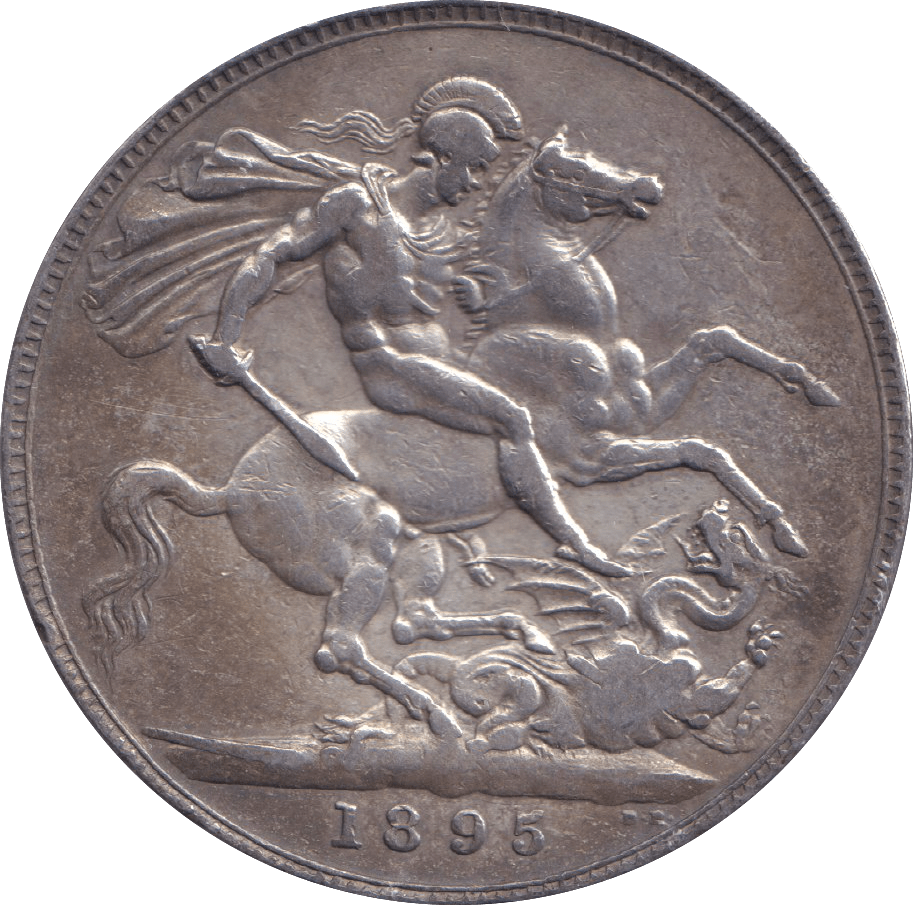 1895 CROWN ( GF ) - CROWN - Cambridgeshire Coins