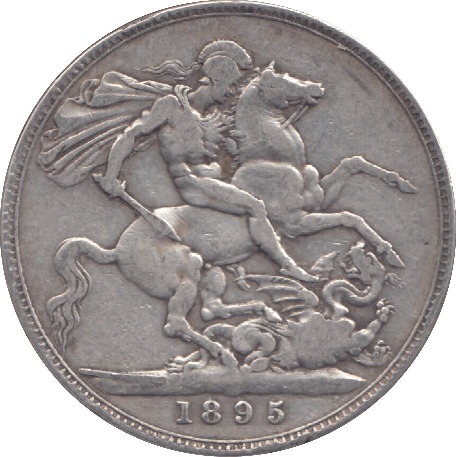 1895 CROWN ( GF ) - CROWN - Cambridgeshire Coins