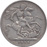 1895 CROWN ( GF ) - CROWN - Cambridgeshire Coins