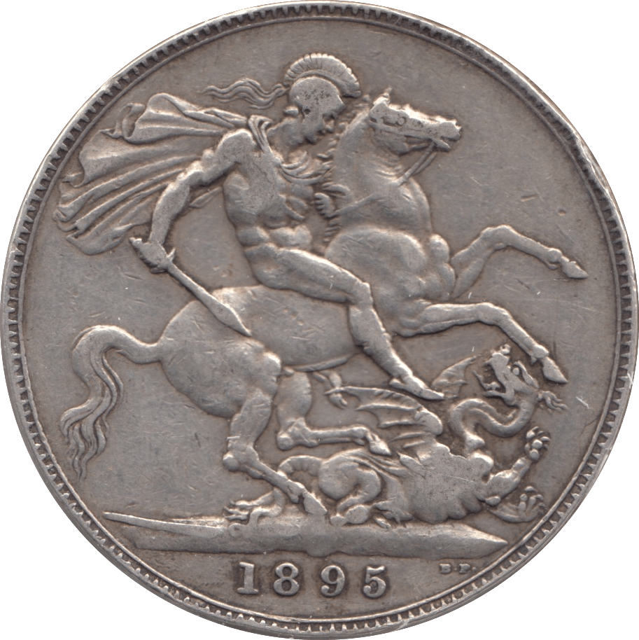 1895 CROWN ( GF ) - CROWN - Cambridgeshire Coins