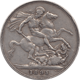 1895 CROWN ( GF ) - CROWN - Cambridgeshire Coins