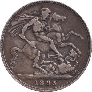 1895 CROWN ( GF ) - CROWN - Cambridgeshire Coins