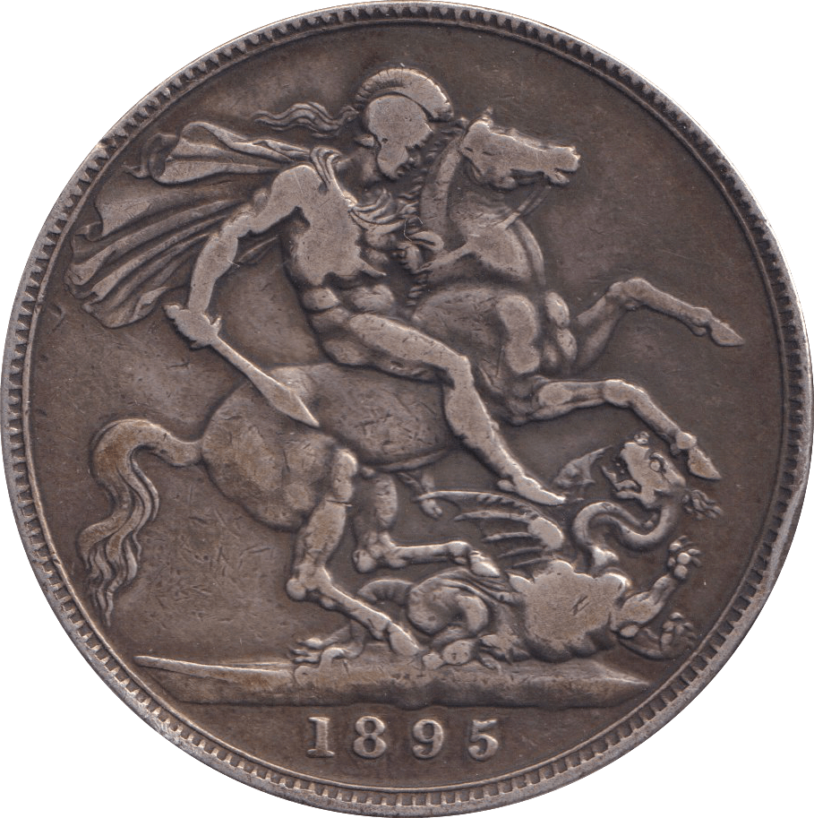 1895 CROWN ( GF ) - CROWN - Cambridgeshire Coins