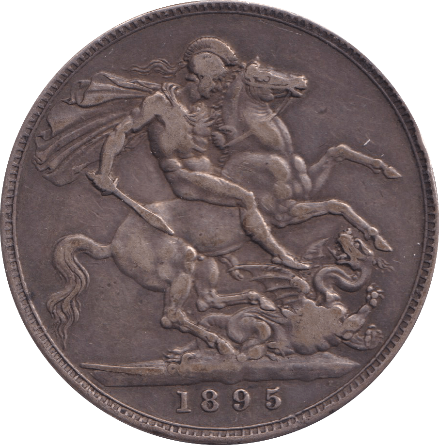 1895 CROWN ( GF ) - FLORIN - Cambridgeshire Coins