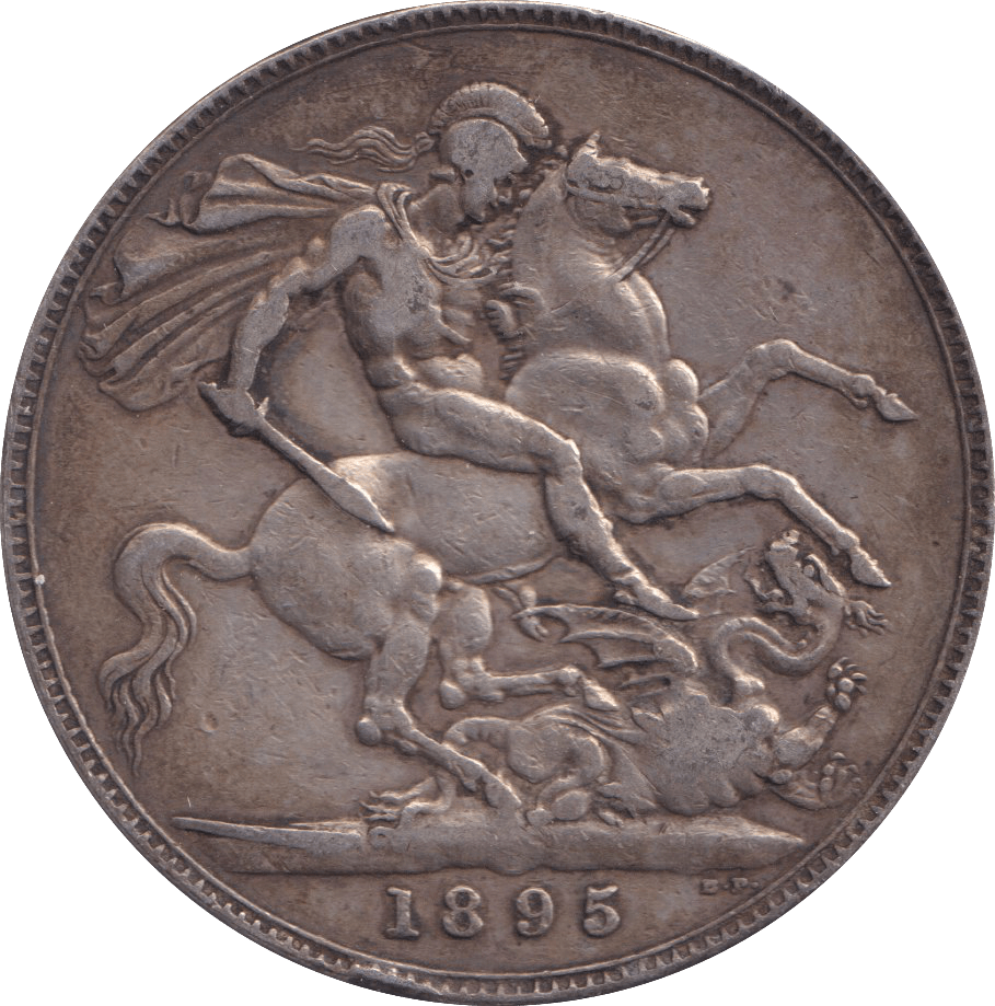 1895 CROWN ( GF ) - FLORIN - Cambridgeshire Coins