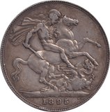1895 CROWN ( GF ) - FLORIN - Cambridgeshire Coins