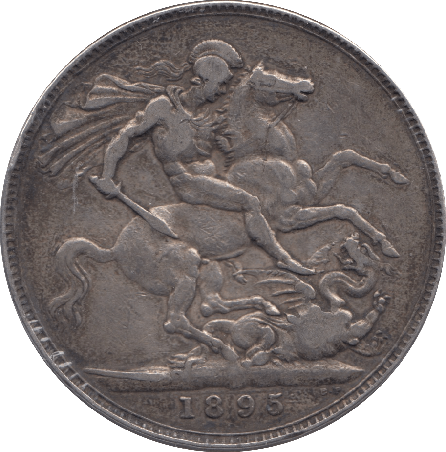 1895 CROWN ( GF ) LIX - CROWN - Cambridgeshire Coins