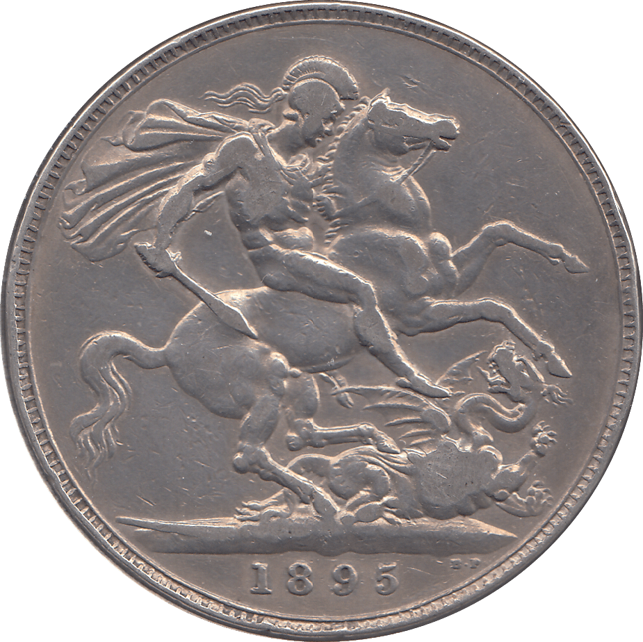 1895 CROWN ( GF ) LIX - CROWN - Cambridgeshire Coins