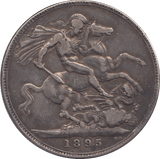 1895 CROWN ( GF ) LVIII - CROWN - Cambridgeshire Coins