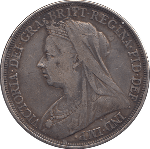 1895 CROWN ( GF ) LVIII - CROWN - Cambridgeshire Coins