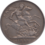 1895 CROWN ( GF ) LXI - CROWN - Cambridgeshire Coins