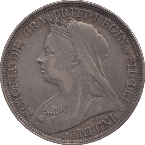1895 CROWN ( GF ) LXI - CROWN - Cambridgeshire Coins